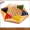 Polygon draughts wood checkers chess games