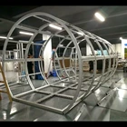 Trade Show Company Exhibition Booth Design Trade Fair Portable Customized Made Trade Show Exhibition Tunnel Booth