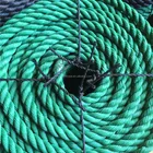 Polyethylene PP 3/4 Strands twisted PE Rope used on shipping marine packing china factory