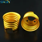 Screw brass lamp holder lamp bases cap for electric LED bulb 250v B22 E27 F519