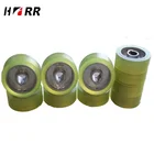 Polyurethane Rubber Rollers With Bearing
