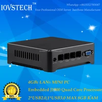 Embedded J1900 4Lans Fanless Mini Network