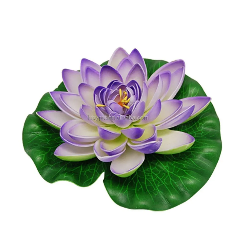 Pond EVA Floating Artificial Lotus Flower