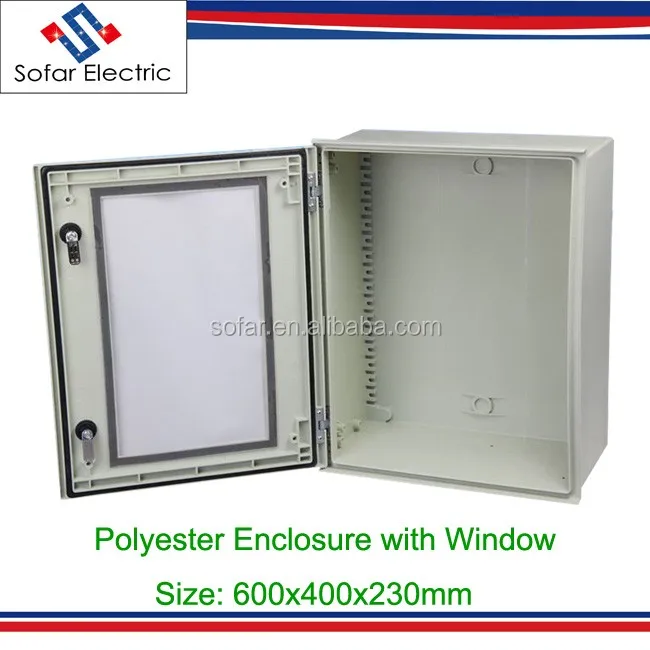 Ip66 Ip65 Outdoor Plastic Frp Grp Smc Polyester Electrical Enclosure