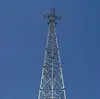 20m 30m 60m telecom tower 3 legged self supporting lattice microwave tower