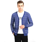 Wholesale fashion v-neck cardigan men's cashmere sweater