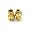 Custom precision cnc turning auto lathe brass parts for brass tanks fittings and air radiator fittings