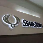 Liangtong hot sale 3d led acrylic light letters back lit shop sign