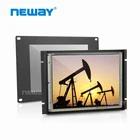 15 inch metal housing HDMI VGA DVI interface touch monitor