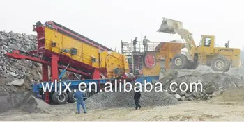 WELLINE Brand newly designed mobile screening plant