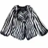 YRC109 Special Design Fox Fur Knitted Coats Women Fur Jacket YR FUR
