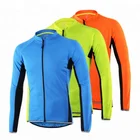 Custom Cycling Jersey Shirt Breathable Dry Cycling Jacket Quick Dry Bicycle Jacket