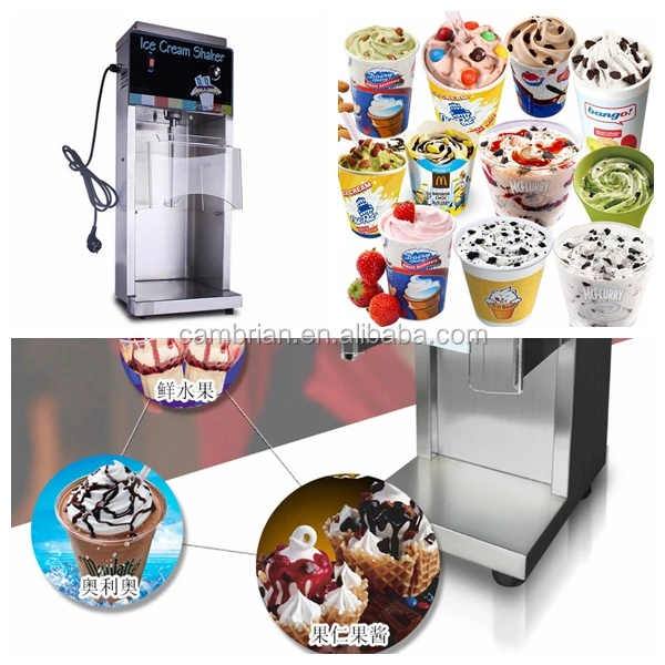 blizzard ice cream making machine