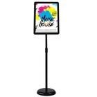 Pedestal sign holder A4 stand break room hotel lobby notice board stand