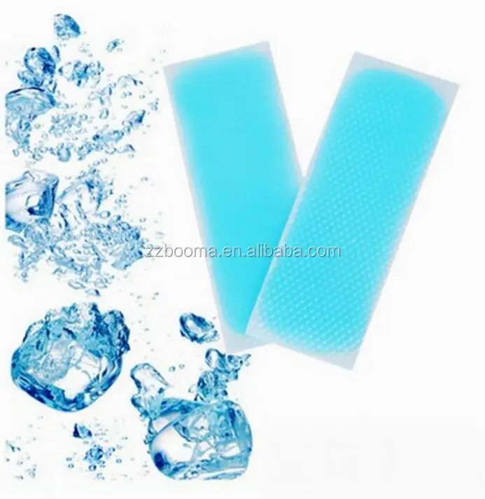 Cooling gel patch reducing fever and headache supplier Hydrogel Fever Cooling Gel Patch for Kids.jpg