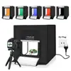 Studio box PULUZ 40cm Folding Portable 30W White Light Photo studio lighting kit