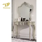 console table with mirror antique wooden console table