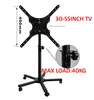 30inch 32inch 37inch movable swivel LCD PLASMA tv floor bracket lcd mount led stand tv trolley Display Rack with wheel