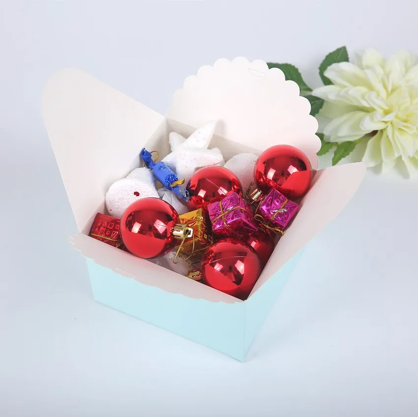 custom candy christmas apple gift box wedding sweet boxes
