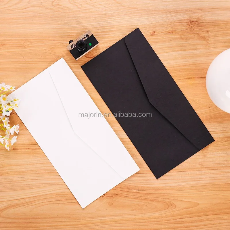 wholesale blank kraft paper card envelope