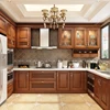 Custom Antique Royal Style Brown Plywood Kitchen Cabinet for Your Home