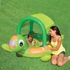 Turtle inflatable kids sun shade swimming pool