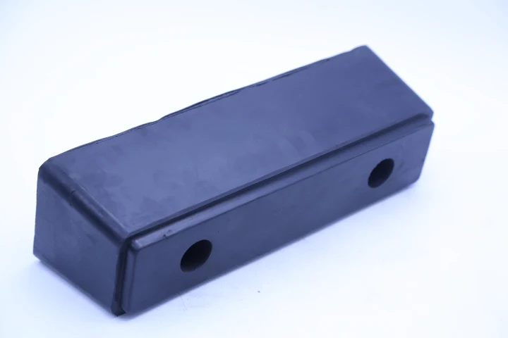 high quality Rubber bumper block with steel plate