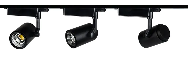 supermarket shelf lighting 30D 60D 90D asymmetric angle 0-10V or Dali dimmable 40w 60w led linear track light - ANKUX.COM