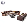 Alibaba hotsale Italian Classical fabric Corner Sofa sleeper sofa set price fancy sofa set designs small corner couch