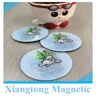 Round Shape of Polar Bear Design Epoxy Custom Made Fridge Magnet /Clear Epoxy Resin Fridge Magnet