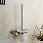 stainless steel toilet brush holder set WT-807