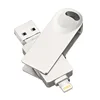 Swivel usb 2.0/3.0 OTG Pen Drive U Disk Memory Stick for iPhone/Android/PC