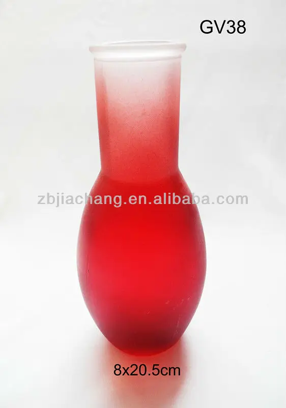 Grand verre cylindres martini vase fabriqué par machine GV38