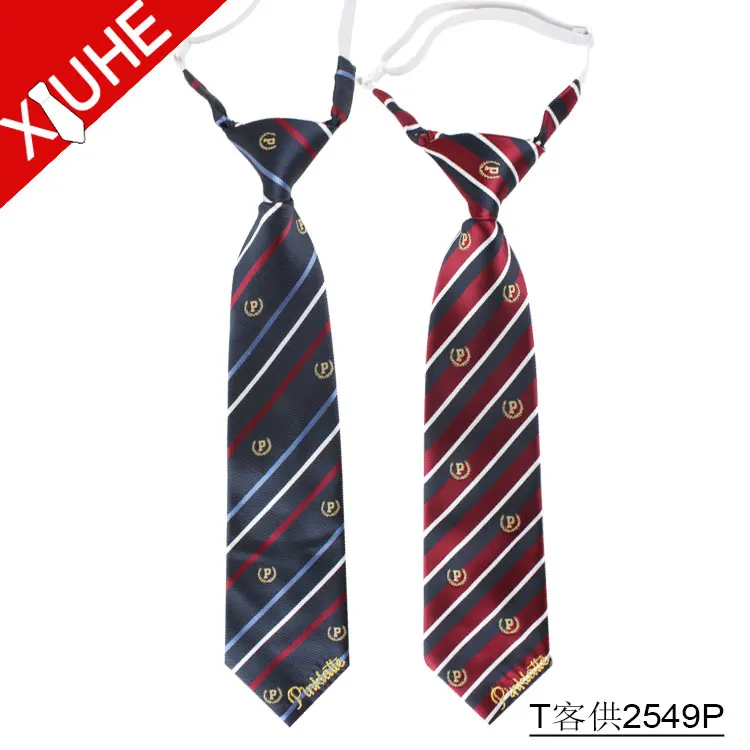 Custom Stripe Pattern Cheap School Uniform Design Kids Ties Buy Cheap School Ties,School
