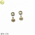 Custom alloy snap button for leather,Press Studs button for coats and shoes