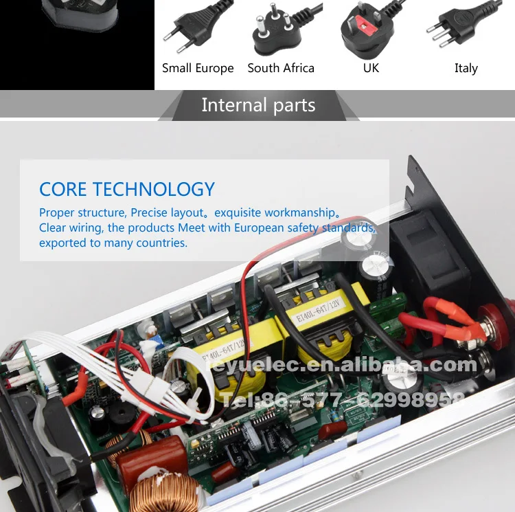熱い販売のセリウム500ワット純粋な正弦波パワーインバーター12v220vオフグリッドホームインバータ高品質の太陽光発電インバーター仕入れ・メーカー・工場