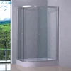 Bathroom Offset Quadrant Sliding Tempered Glass Shower