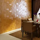 Korea Wallpaper Korea Wallpaper RUBIK Golden 3d Wall Decoration Material Korea 3d Wallpaper