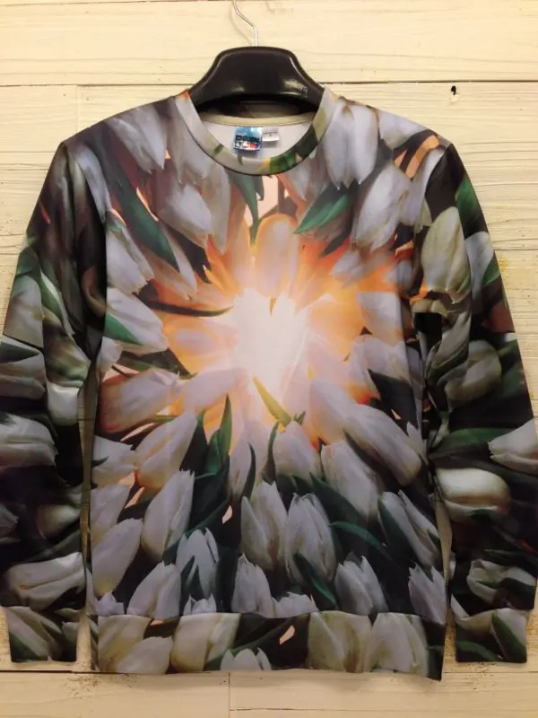 3D digital print fashion men's sweatshirts