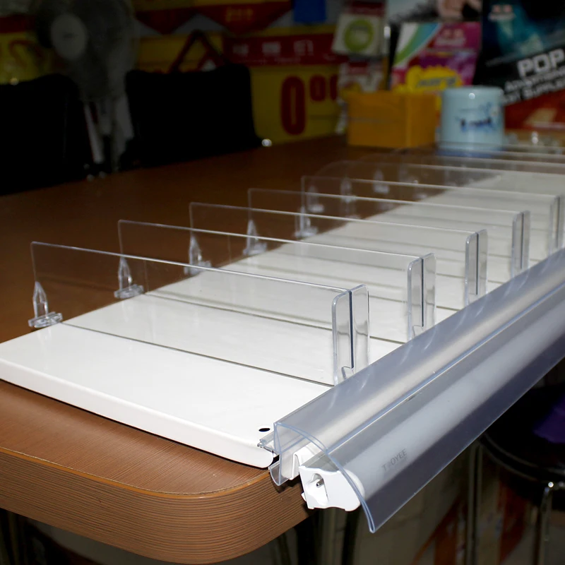 Good Quality Transparent Acrylic Supermarket Shelf Divider Buy