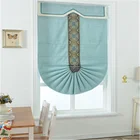 European curtains blackout roman curtain folding roman blinds