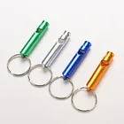 Multifunctional Aluminum Emergency Survival Whistle Keychain