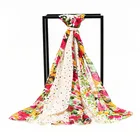 2019 Spring latest product ! Fine quality 100% polyester jacquard scarf women shawl