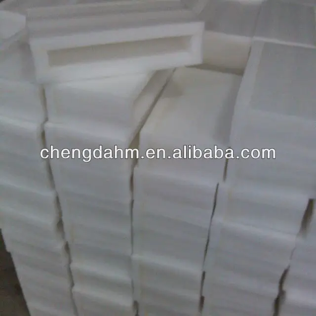 box, ornaments foam sponge flocking mat/flocked sponge foam/