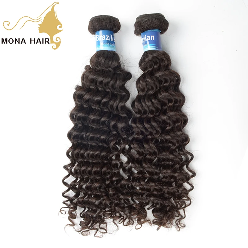 Mona Hair Hot Selling Can Be Straighten Double Weft No Tangle