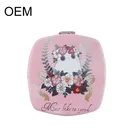 Square Compact Mirror Personalize Mini Mirror Pocket
