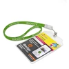 OEM Micro 8 Pin 2 in 1 Lanyard USB Cable for Mobile Phone Tablet PC