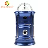 Multi-functional ABS Plascitc 1W Bright White Led (on bottom) 6 Led Camping Lantern with Colorful Stage Lamp