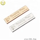 Custom Brand Logo Label Purse Metal Plate
