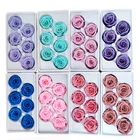 China factory supply wholesale 5-6cm everlasting flower head preserved roses